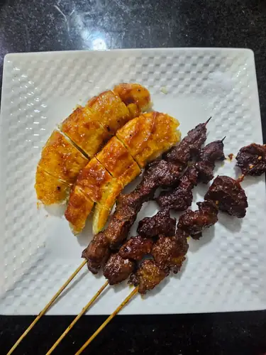 Inside the restaurant at Golden Taste Corner, Rwandan restaurant in Nairobi