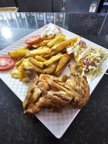 Restaurant interior at Golden Taste Corner, Rwandan restaurant in Nairobi