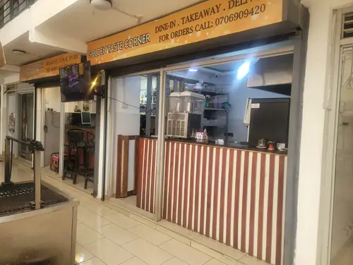 Coffee & drinks corner at Golden Taste Corner, Rwandan restaurant in Nairobi